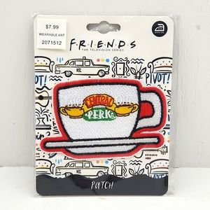 BIOWORLD Friends (The TV series) Central Perk Coffee Mug Iron-On patch